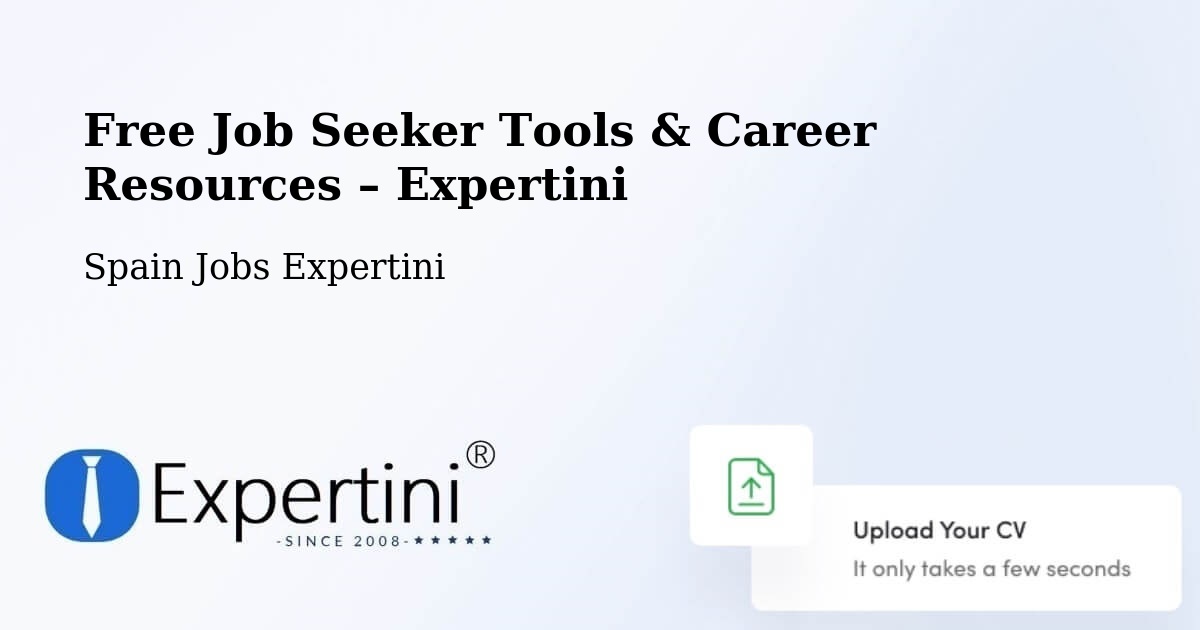 Free Job Seeker Tools & Career Resources – Cuenca - Cuenca, Spain Jobs Expertini